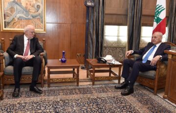 الرئيس بري تابع تطورات الاوضاع في لبنان والمنطقة خلال استقباله المرشحة لمنصب الامين العام للامم المتحدة السفيرة إيفون عبد الباقي ، ووزير العدل ، ورئيس لجنة الرقابة على المصارف .