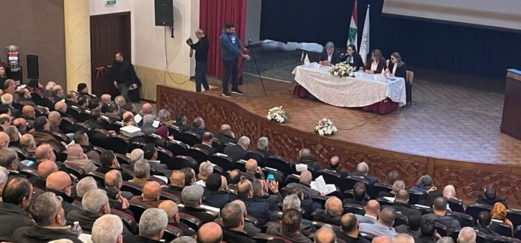 جمعية إرشاد تنظم ورش عمل تدريبية للمختارين في لبنان في مجمع نبيه بري الثقافي في المصيلح