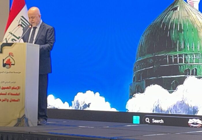 النائب قبلان ممثّلاً الرئيس بري في “مؤتمر الحسين” في بغداد: أهم عوامل قوة عدونا هي ضعف أمتنا وتفرّق شملنا ولا خلاص إلا بوحدتنا