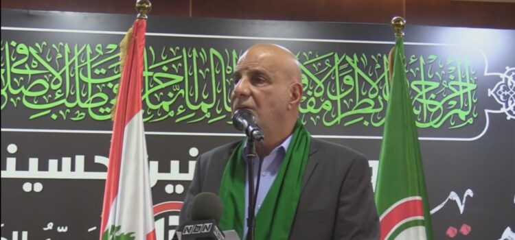 خريس: إسرائيل ليست عدواً لفئة أو طائفة، إسرائيل عدو للإنسانية جمعاء